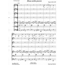 Dona nobis pacem  / Kör SATB / Magnus Kilvén